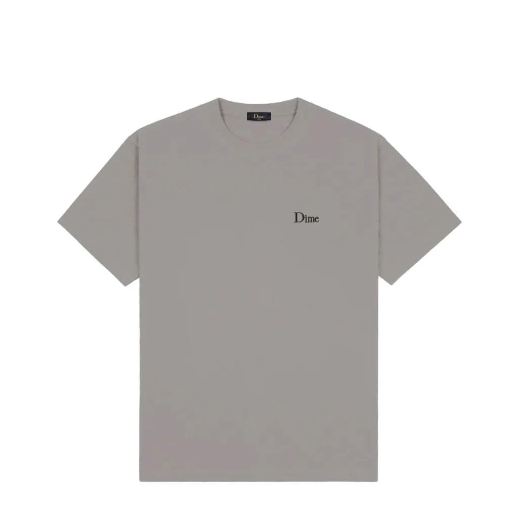 Dime MTL | Small logo Tee Charcoal - Gallery Streetwear