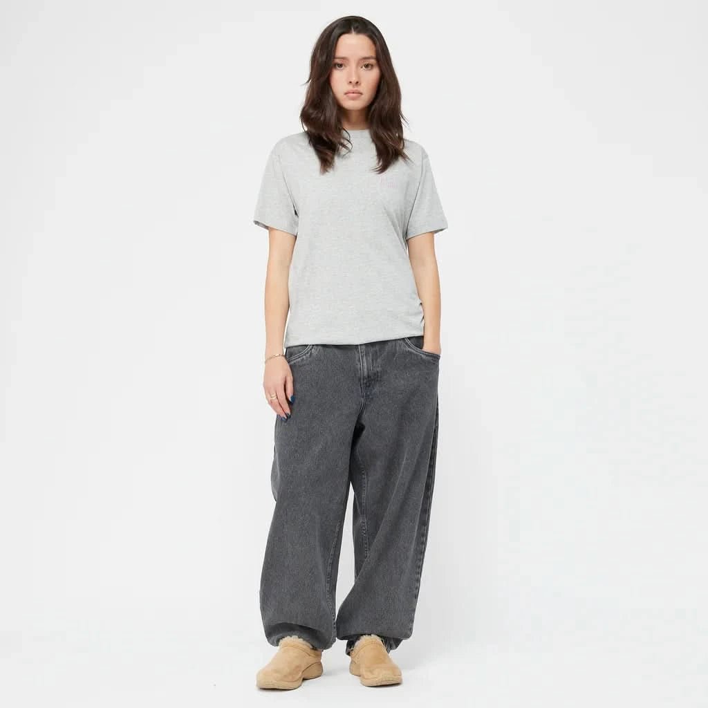 Dime MTL | Small logo Tee Grey - Gallery Streetwear