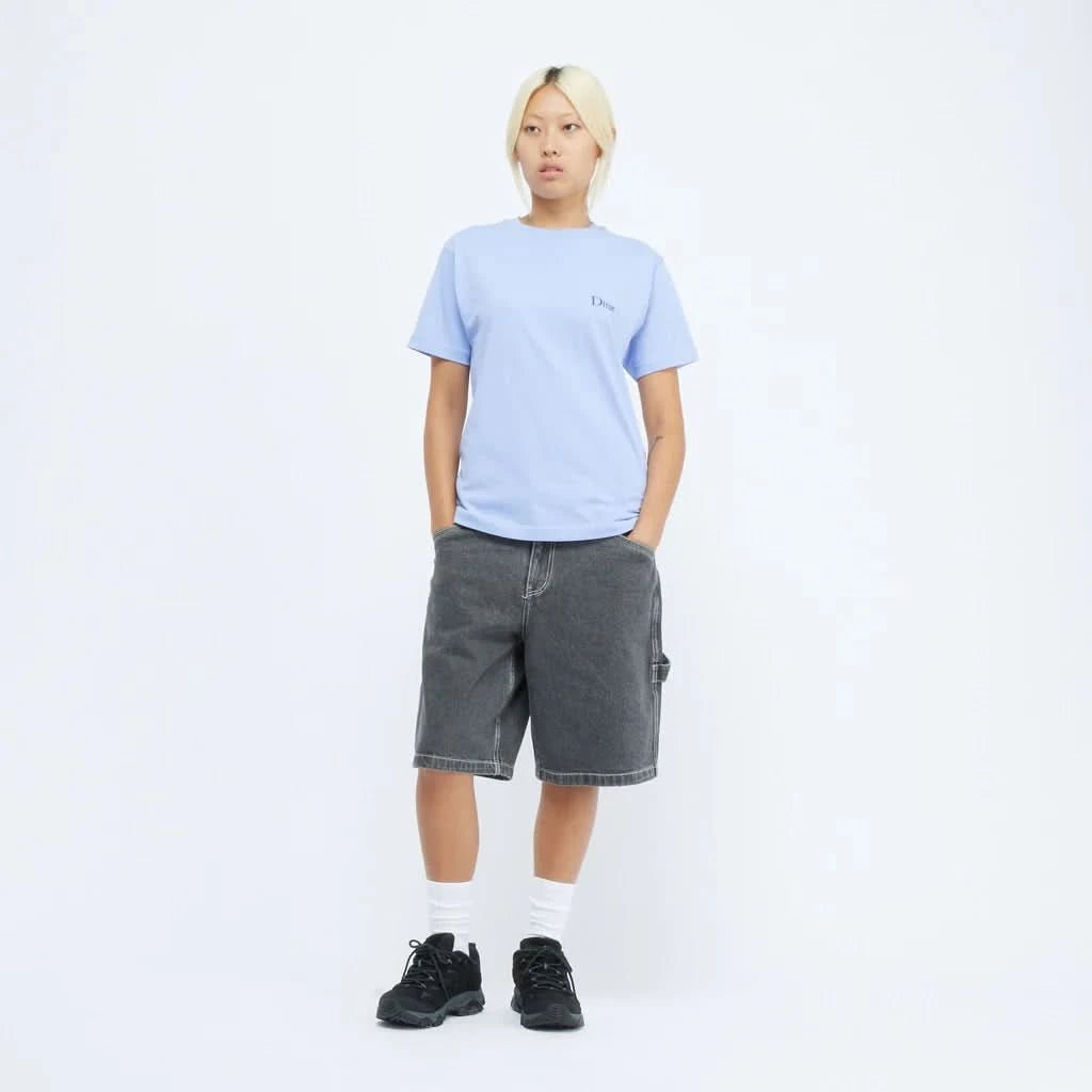Dime MTL | Small logo Tee light Indigo - Gallery Streetwear