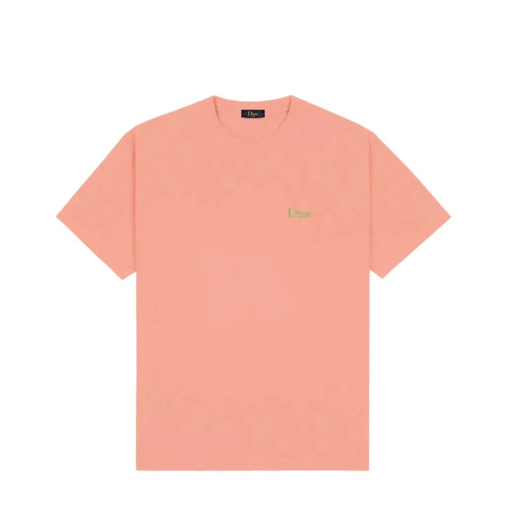 Dime MTL | Small logo Tee Pink clay - Gallery Streetwear