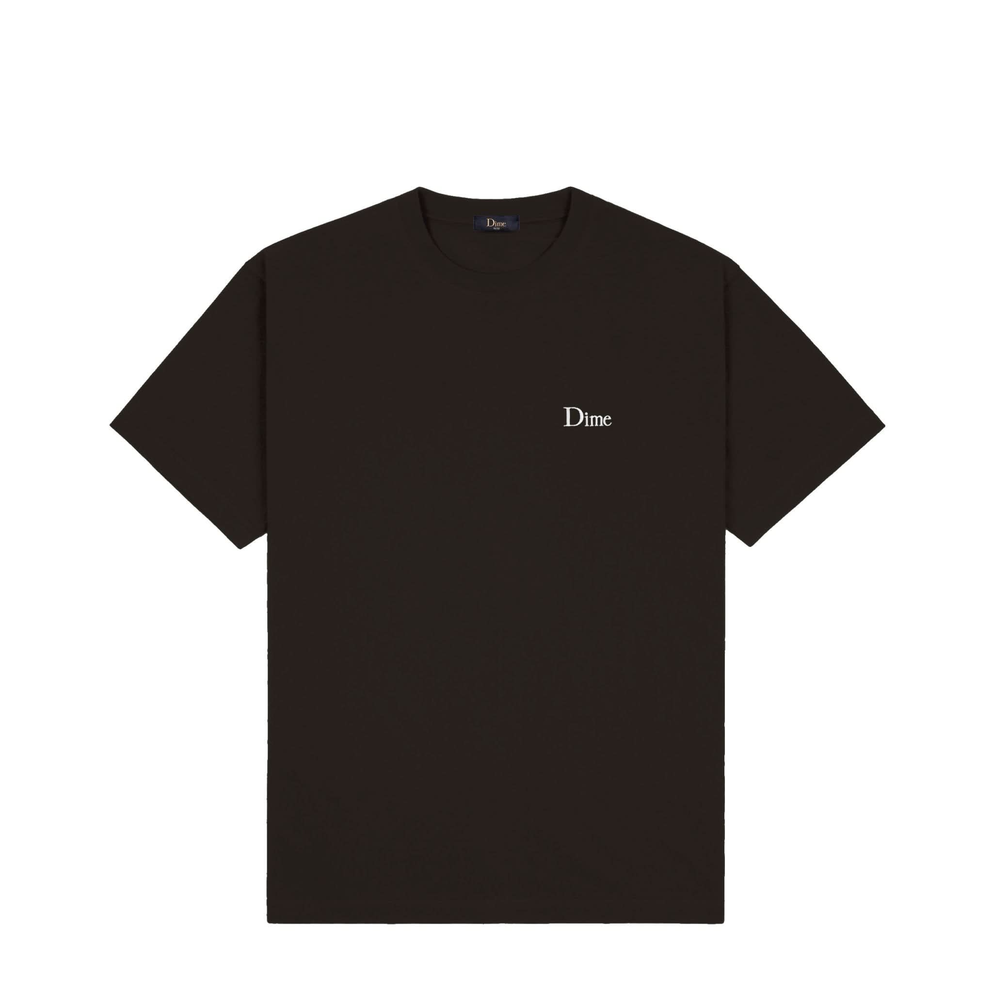 Dime MTL | Small Logo Tee Vintage Black - Gallery Streetwear