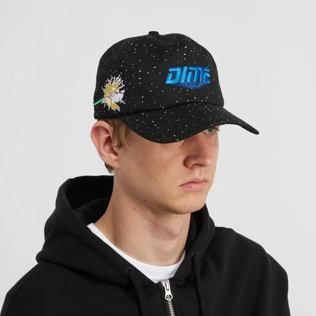 Dime MTL Space Turkey Worker Cap – Allover Star Print Snapback Hat - Gallery Streetwear
