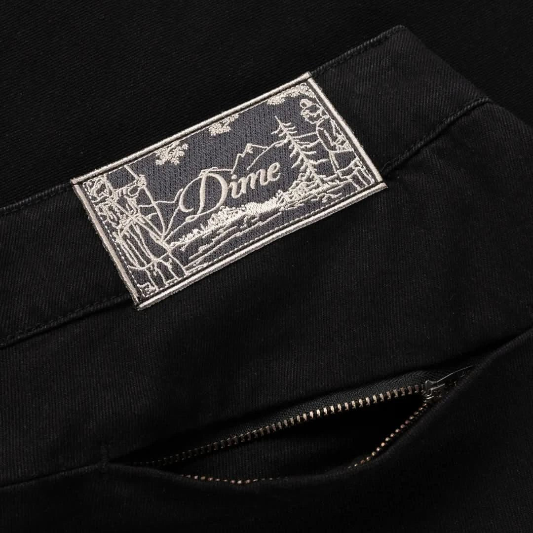 Dime MTL Tech Denim Shorts - Black - Gallery Streetwear
