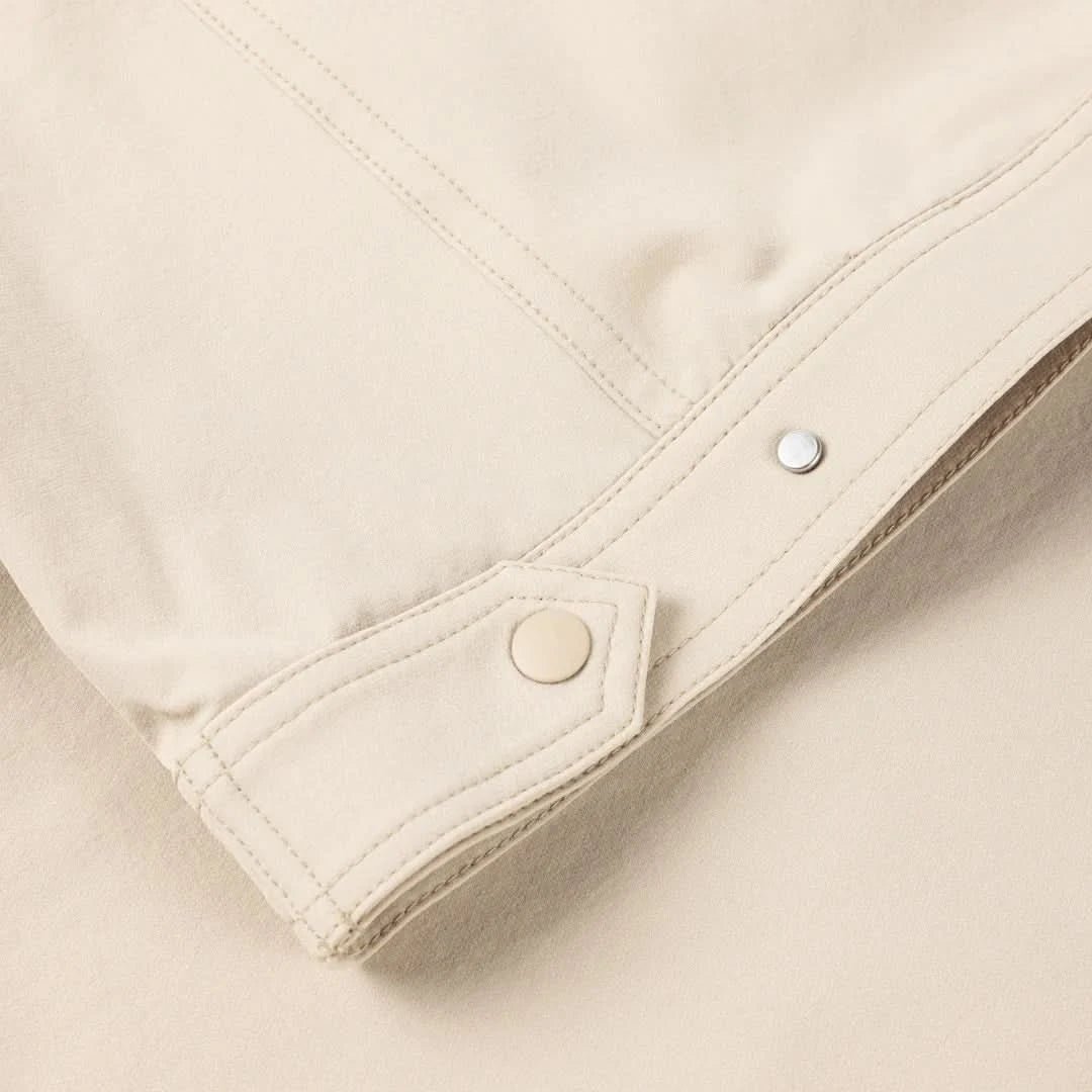 Dime MTL Tech Rugby Shirt - Beige - Gallery Streetwear