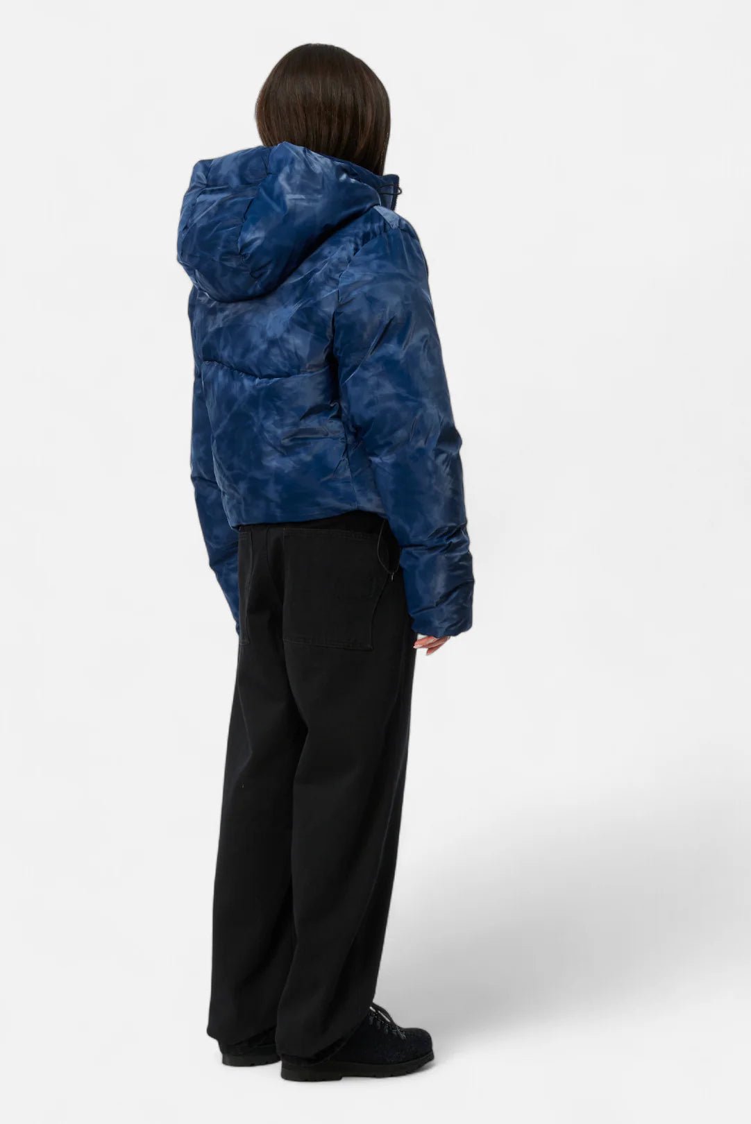Dime MTL Wavy Puffer – Smoke Blue - Gallery Streetwear