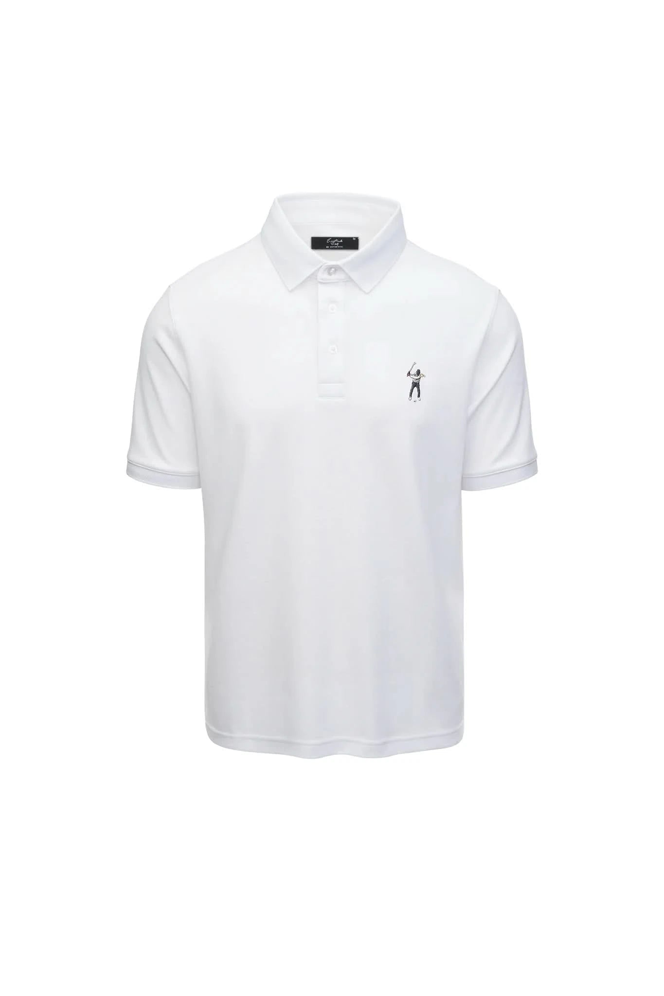 Eastside Golf Core Pique Polo - White - Gallery Streetwear