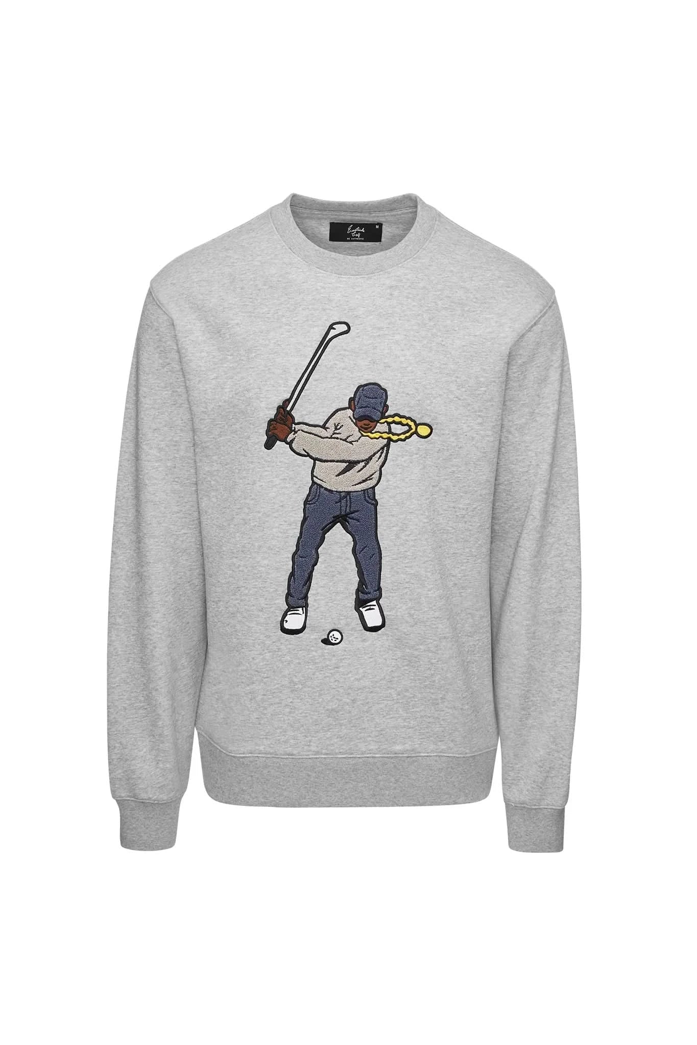 Eastside Golf Core Swingman Crew - Grey - Gallery Streetwear