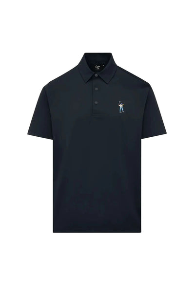 Eastside Golf Snap Packet Polo – Black
