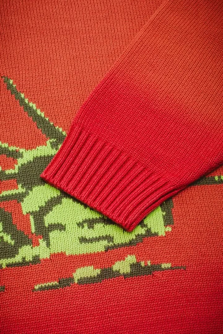 FA Liberty Sweater – Rust Orange - Gallery Streetwear