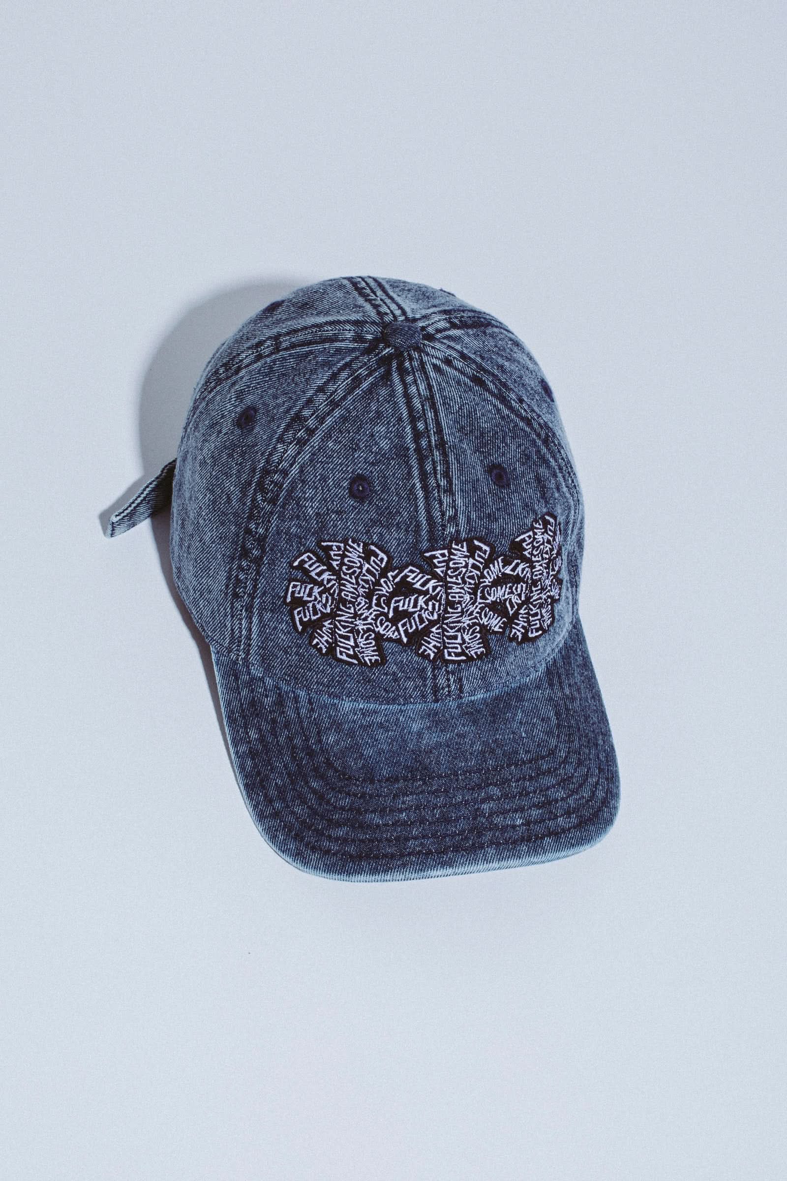 FA Three Spiral Denim 6 Panel Hat - Gallery Streetwear