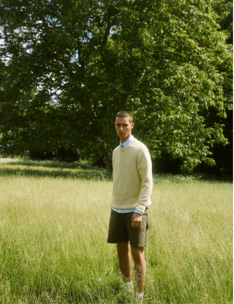 FORET BLOOM BOUCLE KNIT SWEATER - Gallery Streetwear