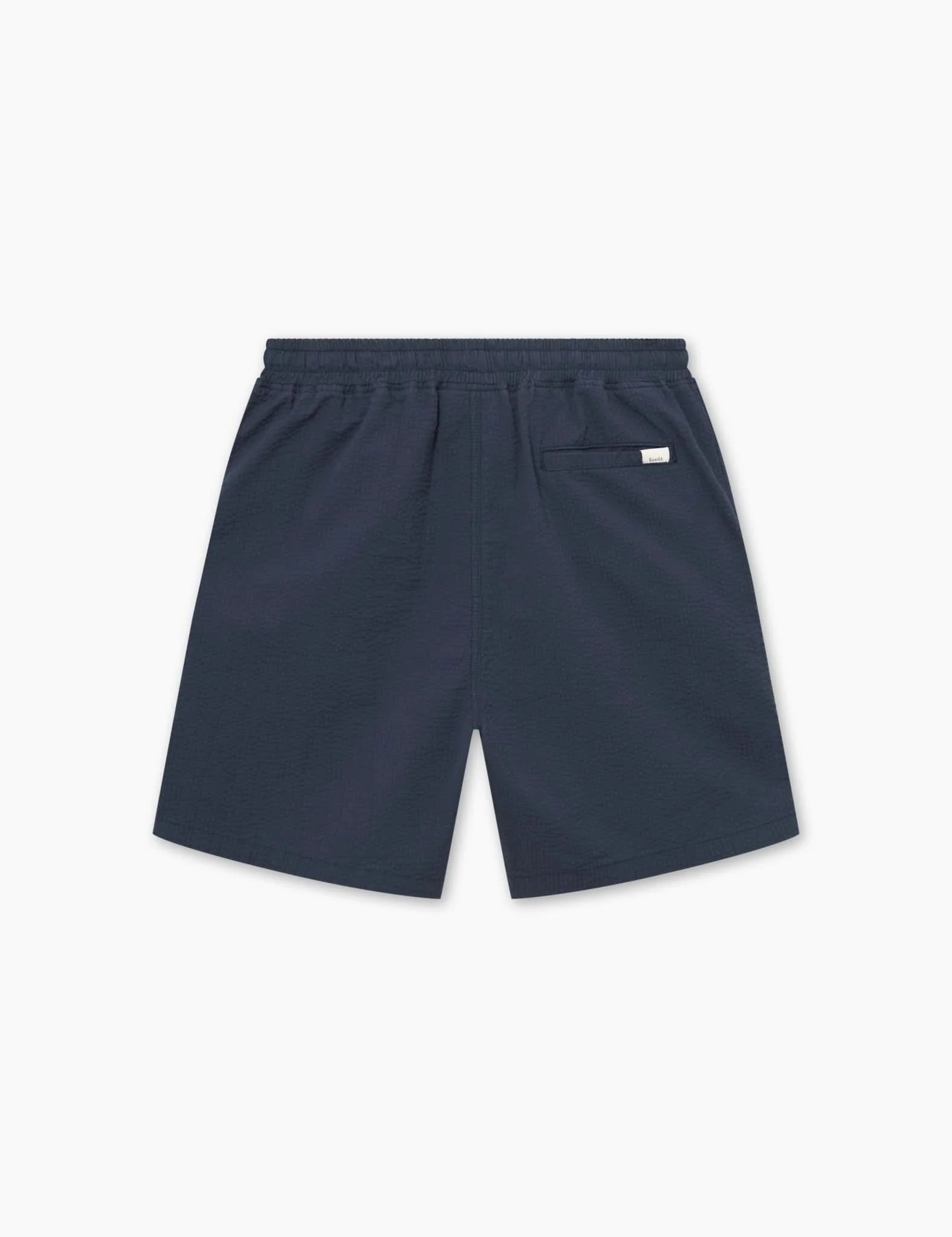 Foret | Hush Seersucker Short Navy - Gallery Streetwear
