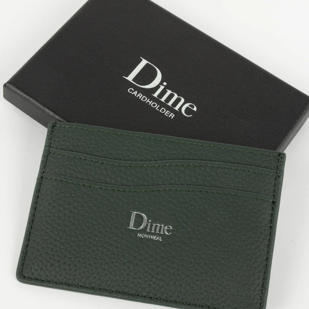 Dime MTL | Classic Card Holder - inside green