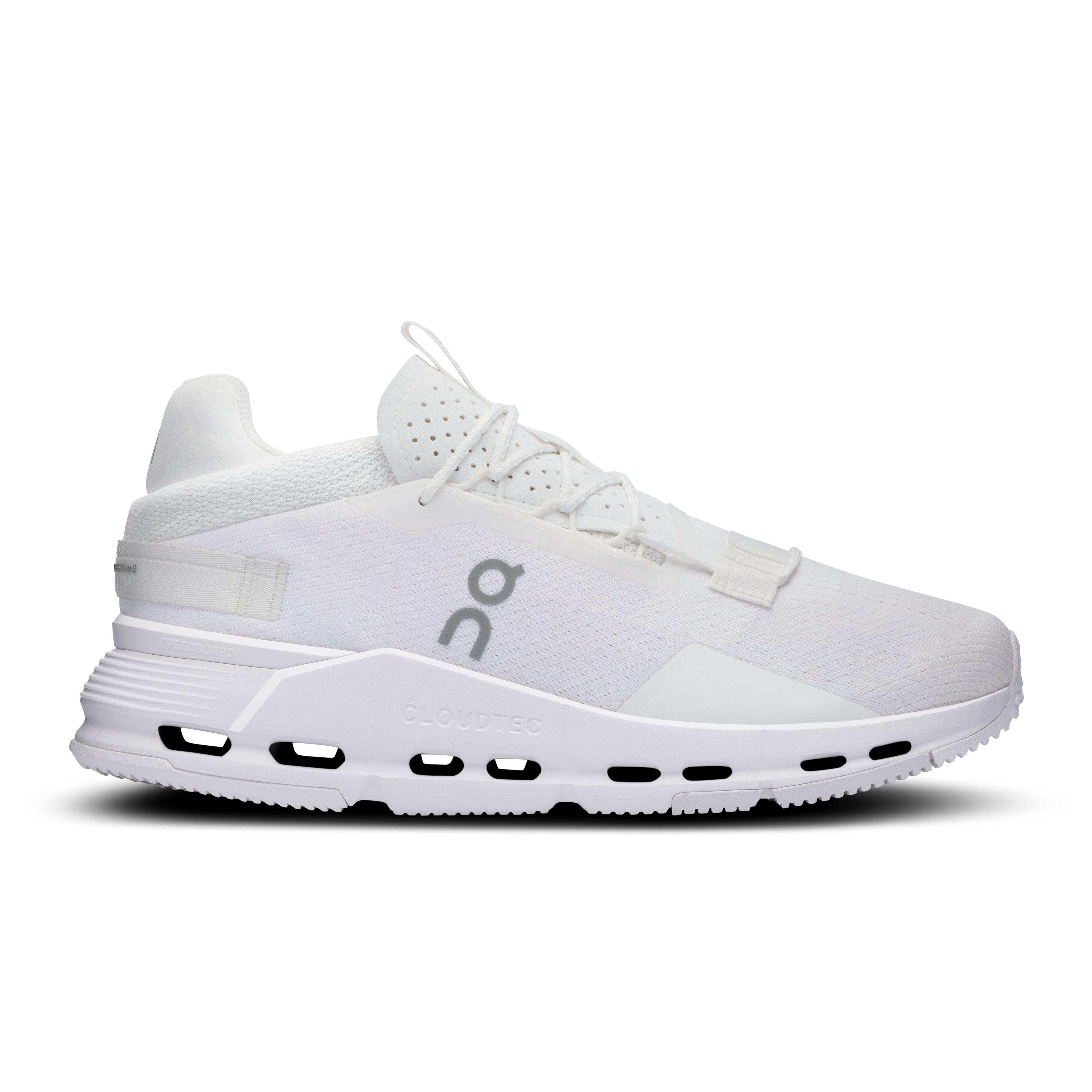 On | W's Cloudnova 2 shoe | All White side