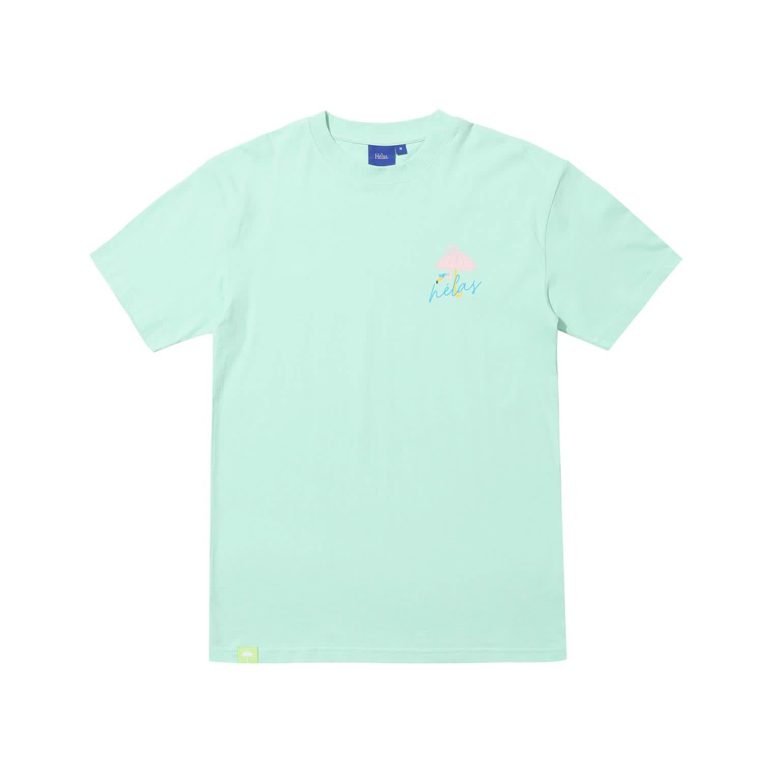Helas Flamingo Tee – Lime - Gallery Streetwear