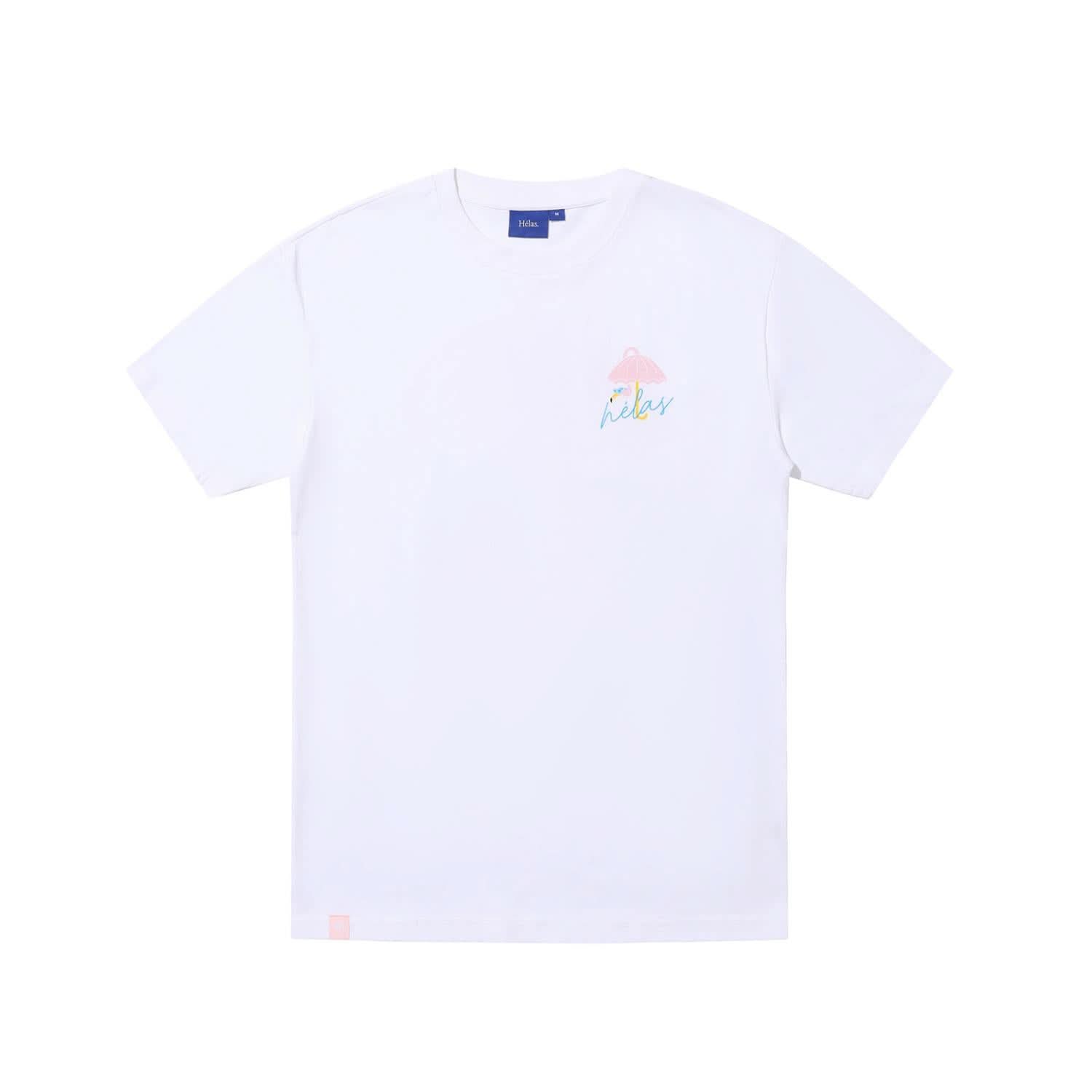 Helas Flamingo Tee – White - Gallery Streetwear