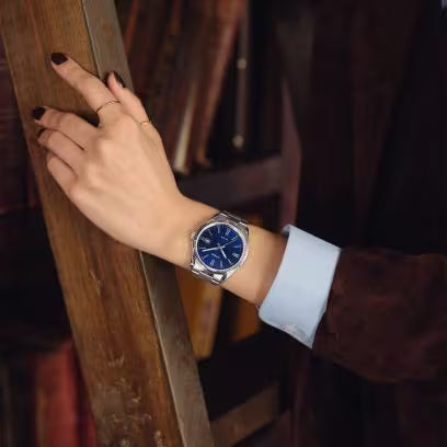 Casio MTP-1302D-2AV Watch - Silver/Blue