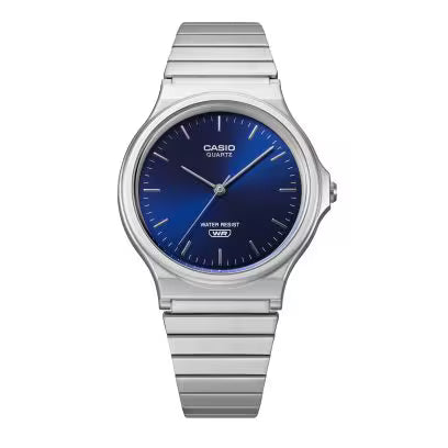 Casio MQ-24DA-2A – Silver/Blue Analog