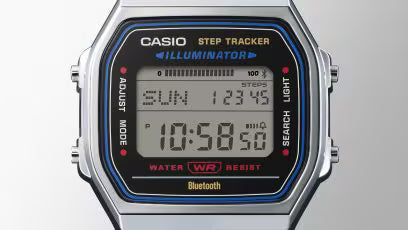 Casio ABL-100WE-1A Silver Digital Watch