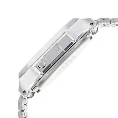 Casio A168WEMâ1VT Chrome Digital Watch
