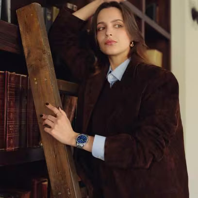 Casio MTP-1302D-2AV Watch - Silver/Blue