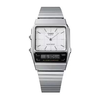 Casio AQ-800E-7A2 Watch – Silver/White