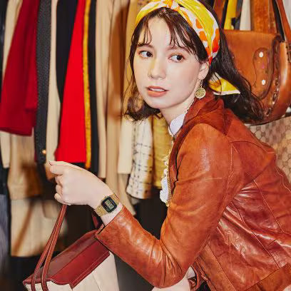 Casio A159WGEA-1 Watch - Gold/Black