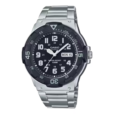 Casio MRW-200HD-1BV Watch – Black/Silver