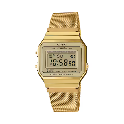 Casio Vintage Digital Watch A700WMGâ9A â Gold now available at Gallery Streetwear Canada, Kelowna's best place to find fashionable watches