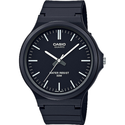 Casio MW-240-1EV – Black Large-Case Analog