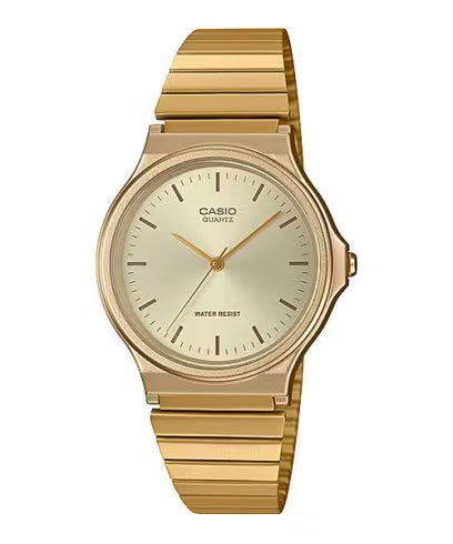 Casio Analog Watch MQ-24G-9E — Gold now available at Gallery Streetwear Canada, Kelowna's only streetwear store