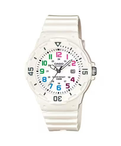 Casio LRW-200H-7BV White Resin Watch