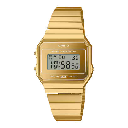 Casio Vintage A700WEVG-9A – Slim Gold Digital