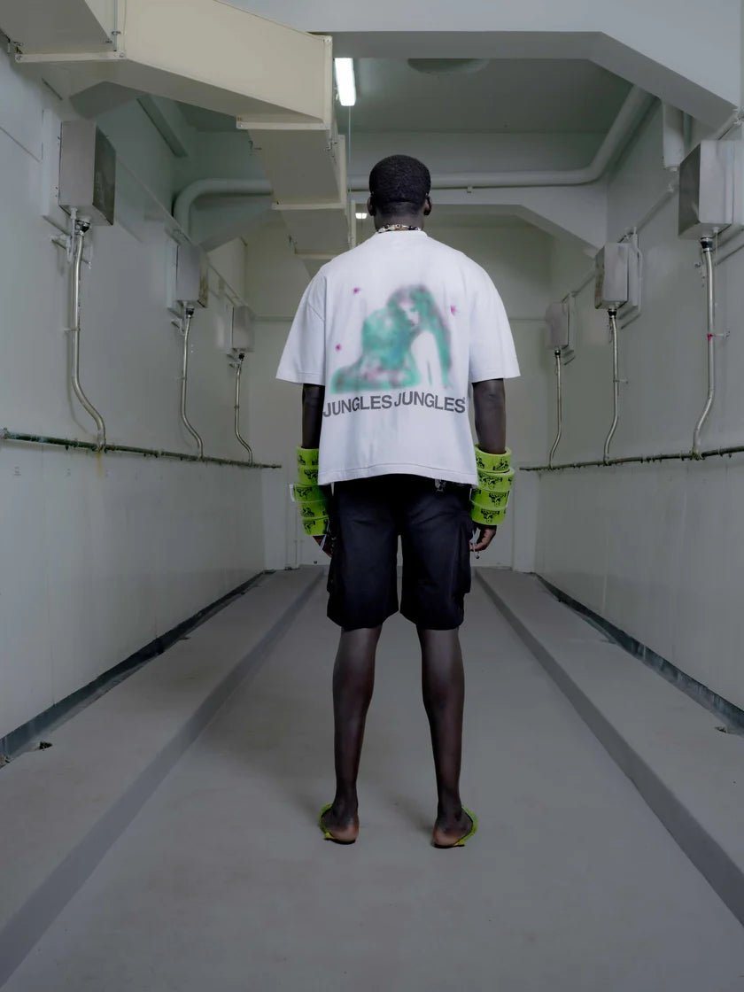Jungles Jungles Embrace Tee – Heavyweight Boxy Streetwear T-Shirt - Gallery Streetwear