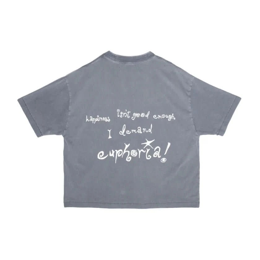 Jungles Jungles Euphoria Tee – Vintage Wash Heavyweight Boxy Fit T-Shirt - Gallery Streetwear