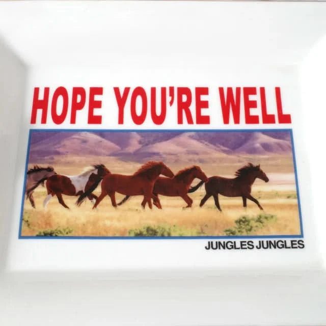 Jungles Jungles Hope You're Well Ashtray - Gallery Streetwear