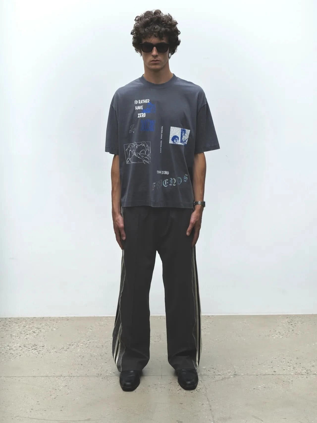 Jungles Jungles I’d Rather Tee - Grey - Gallery Streetwear