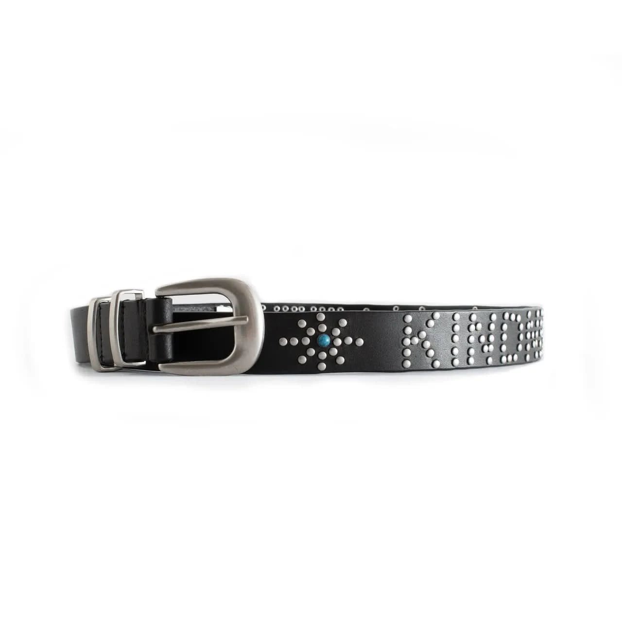 Jungles Jungles Kindness Matters Leather Belt - Black - Gallery Streetwear