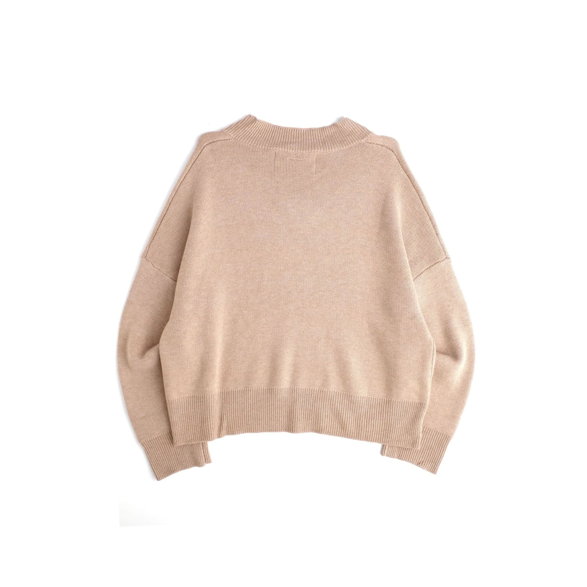 Jungles Jungles | Logo V - neck Knit Sweater - Gallery Streetwear