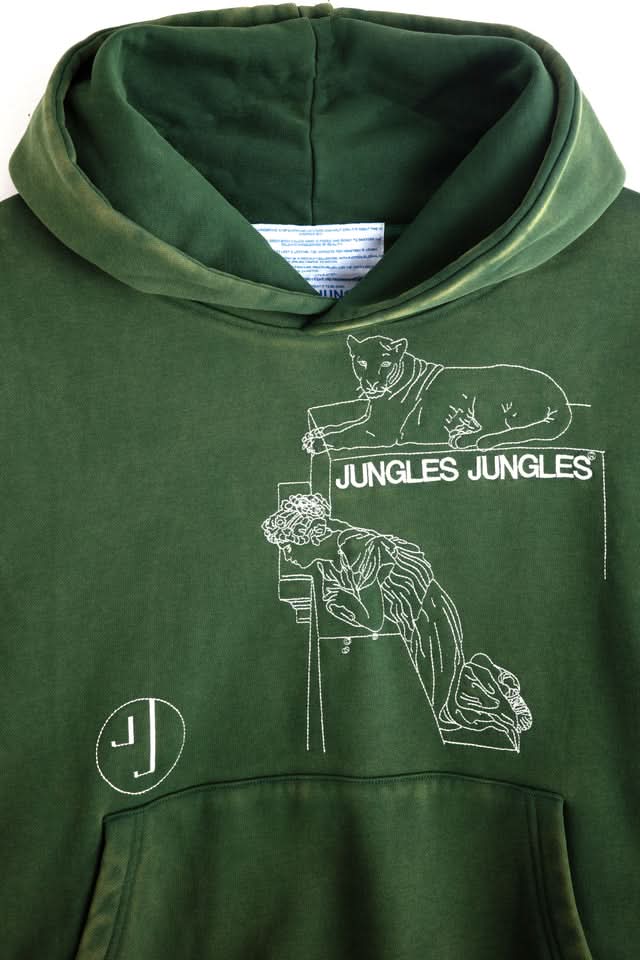 Jungles Jungles Looking Downward Hoodie - Gallery Streetwear