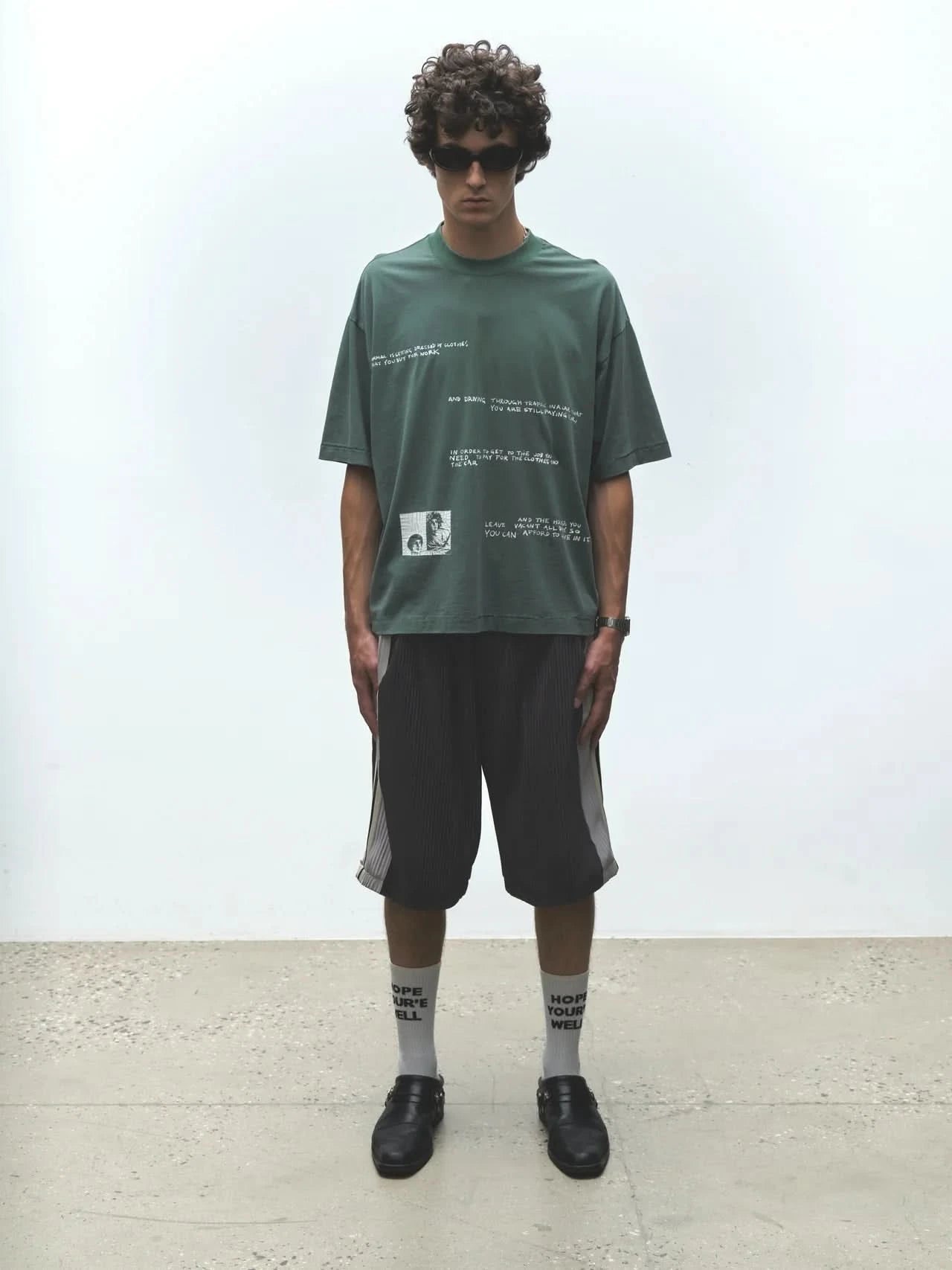 Jungles Jungles Normality Tee - Green - Gallery Streetwear