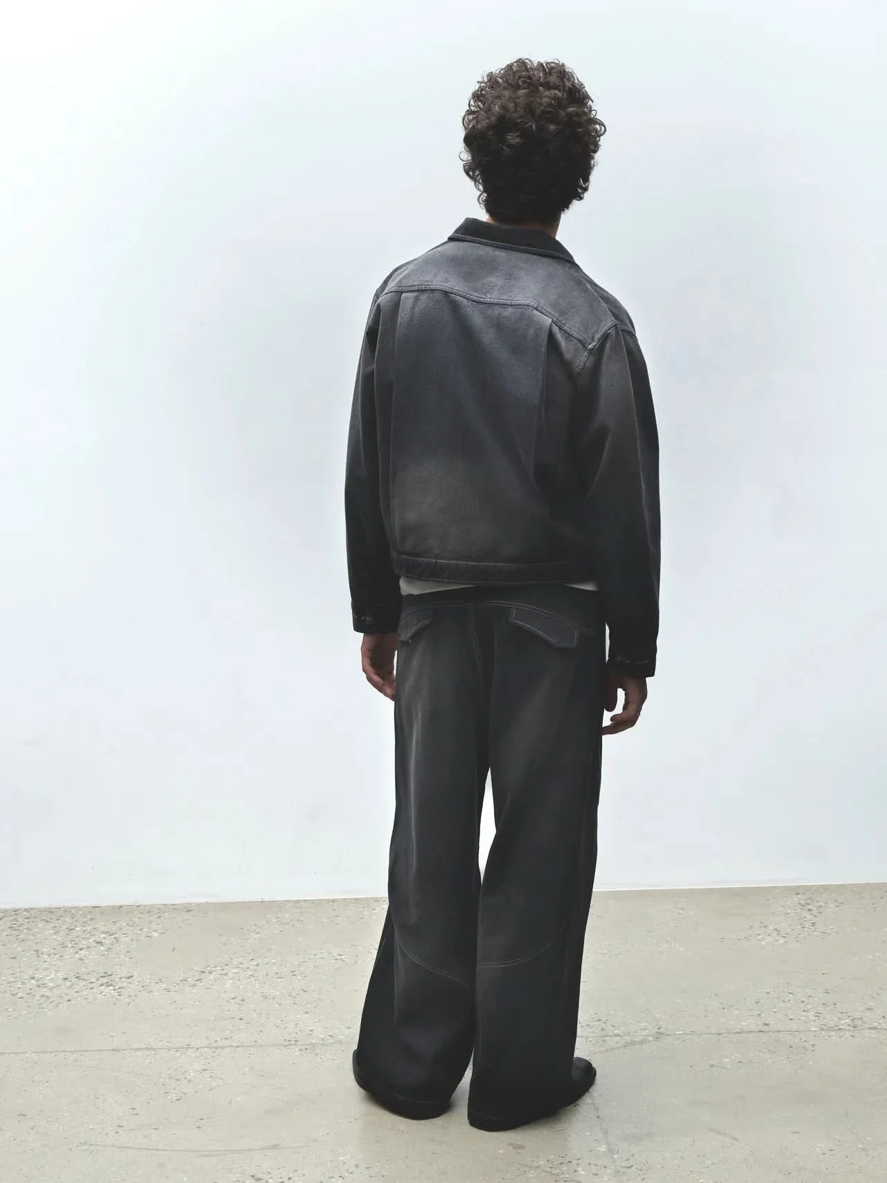 Jungles Jungles Sun Bleached Slant Pant - Grey - Gallery Streetwear
