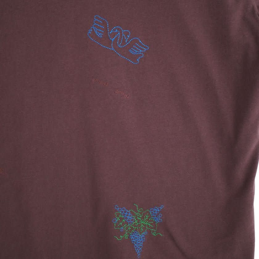 Jungles Jungles Think Good Thoughts Tee – Brown - Gallery Streetwear
