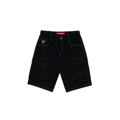 Loviah Trooper Corduroy Shorts – Black