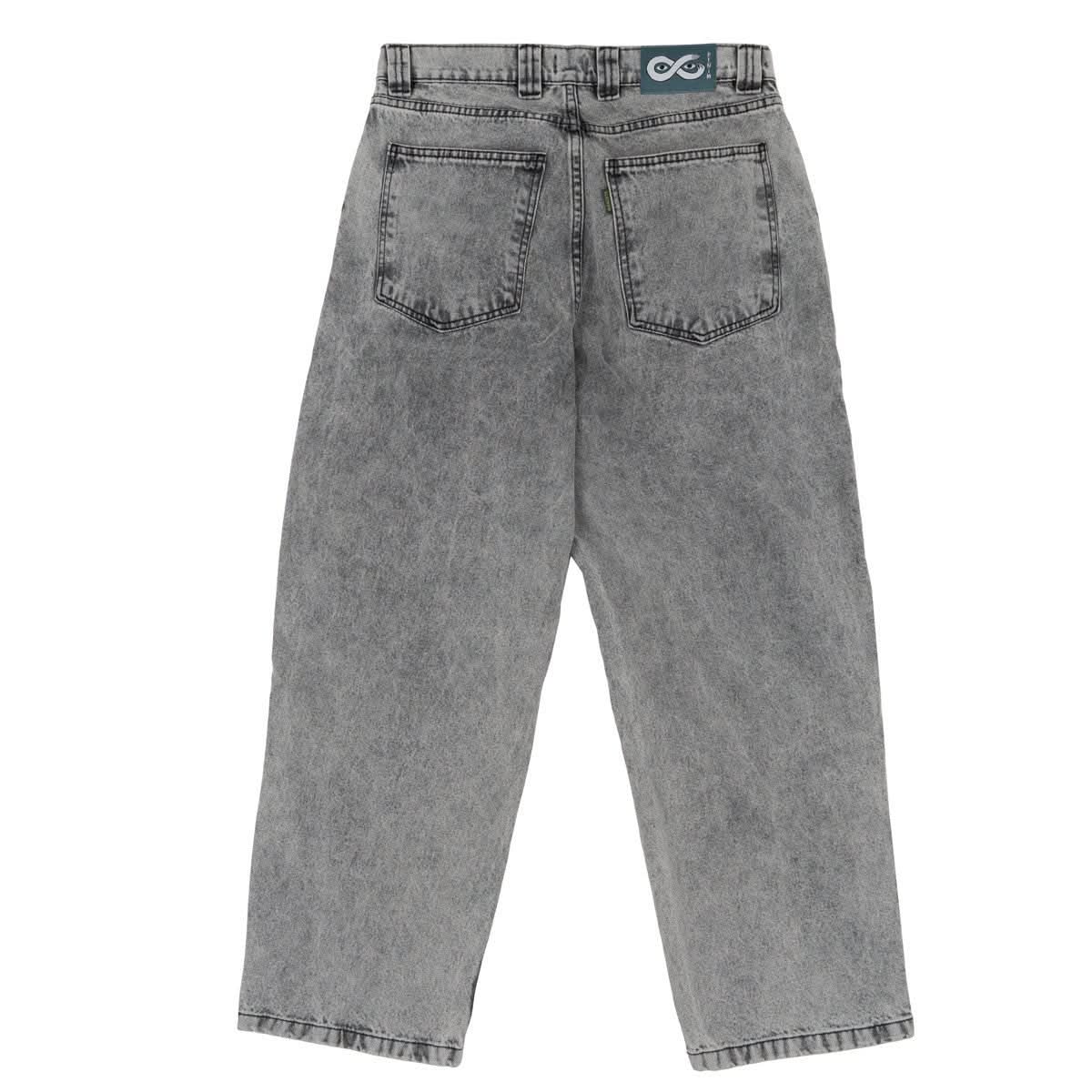 Magenta OG Denim Pants – Acid Wash Heavyweight Baggy Fit - Gallery Streetwear
