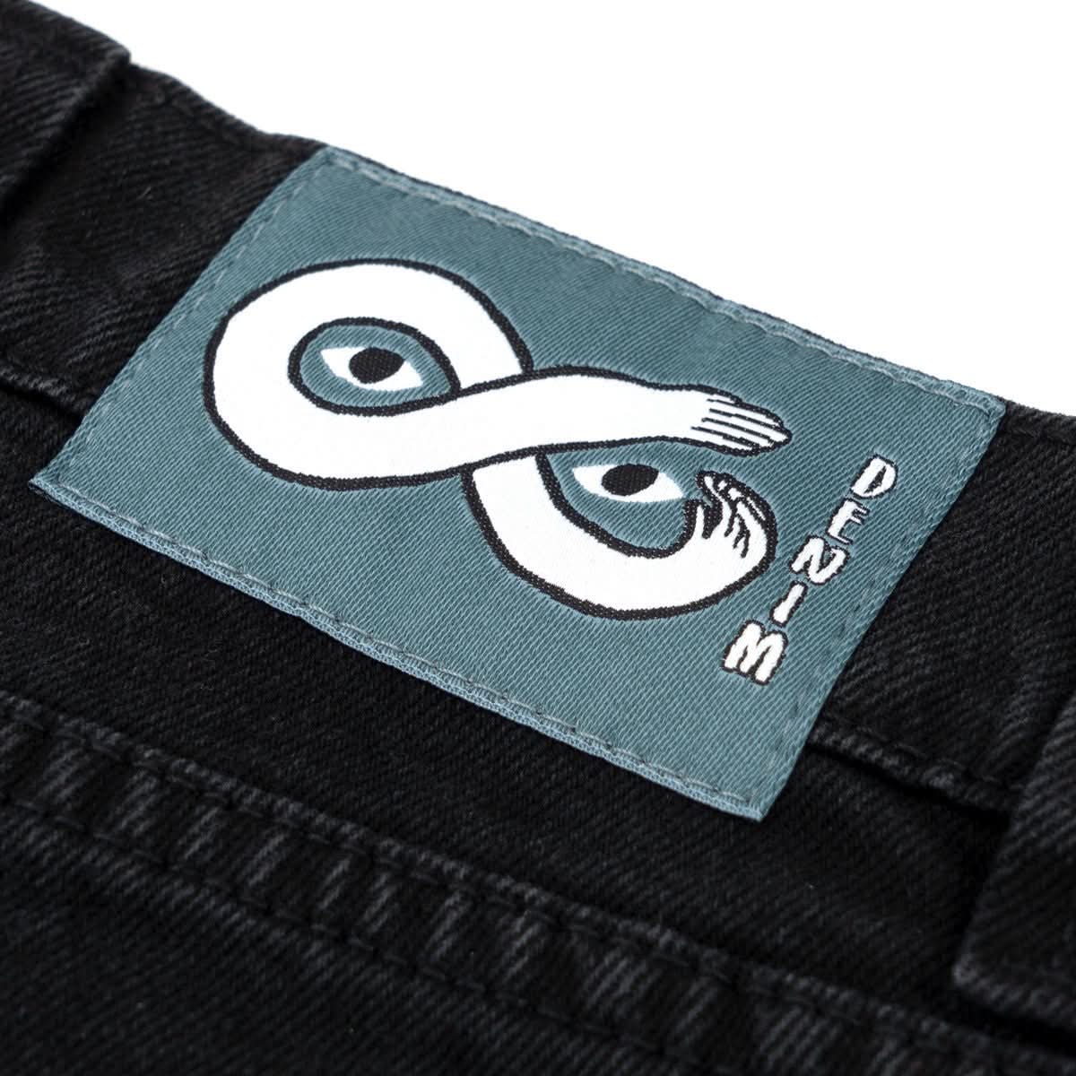Magenta OG Denim Pants – Black Heavyweight Baggy Fit - Gallery Streetwear