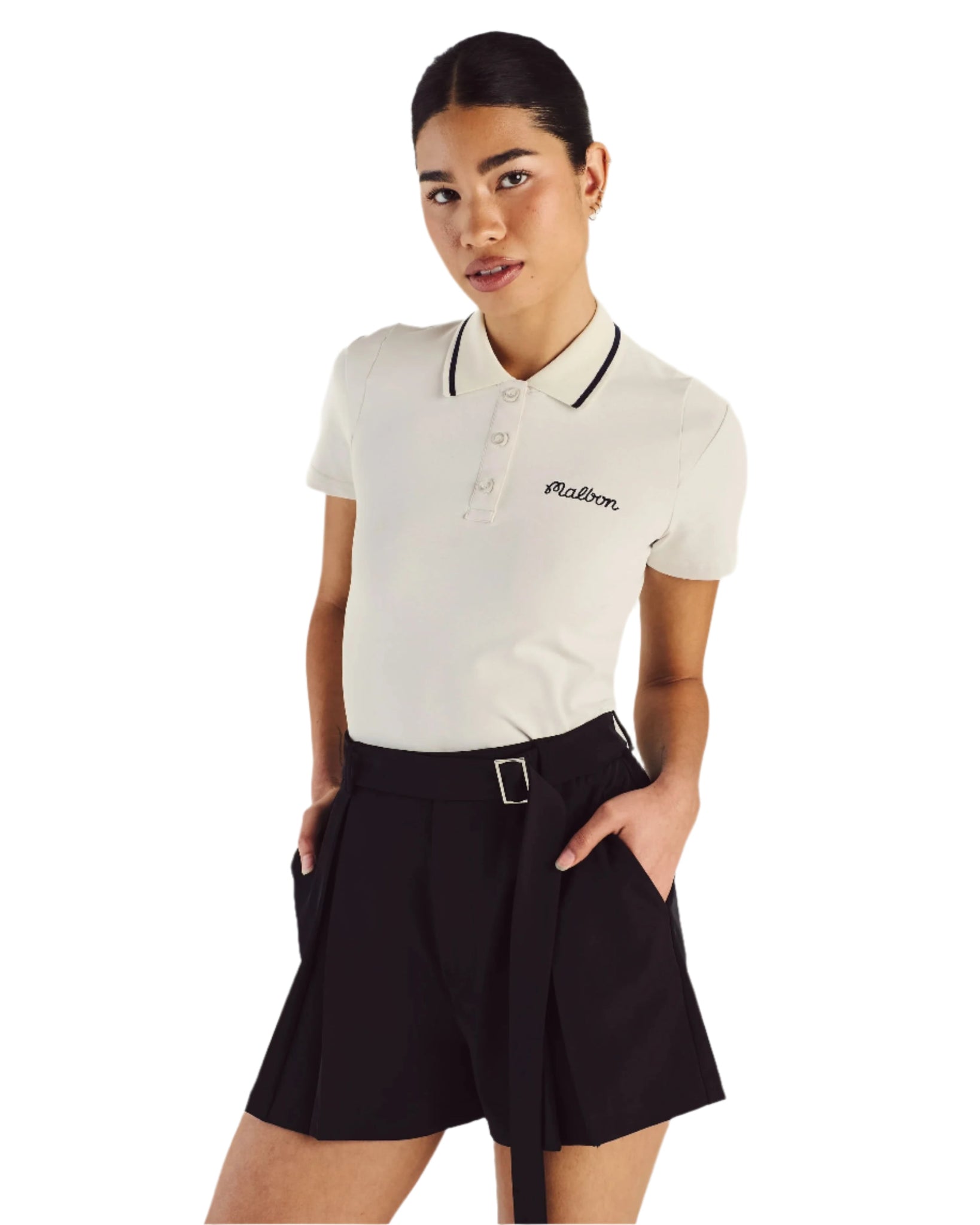 Malbon Golf | Amara Pleated Short - Gallery Streetwear