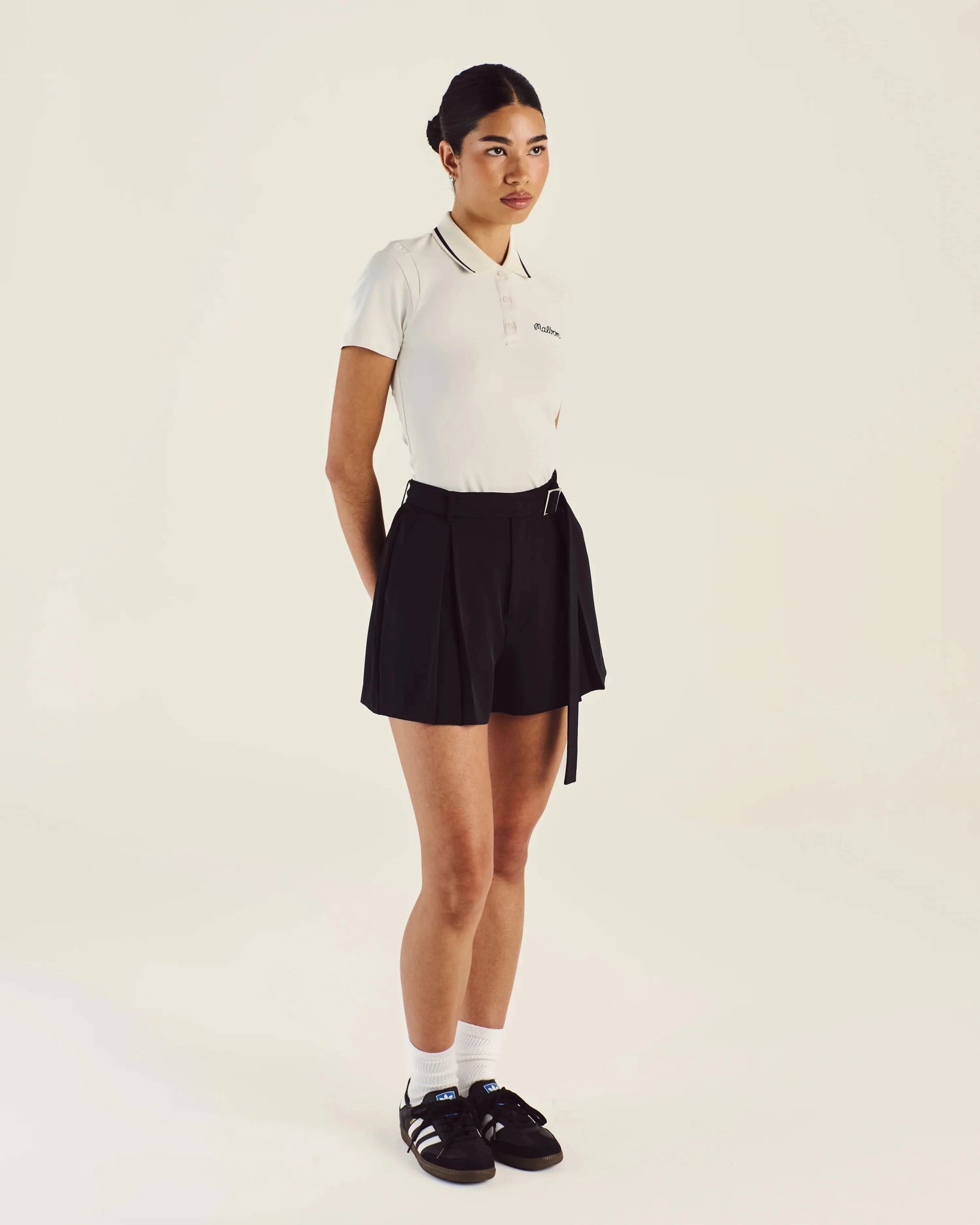 Malbon Golf | Amara Pleated Short - Gallery Streetwear