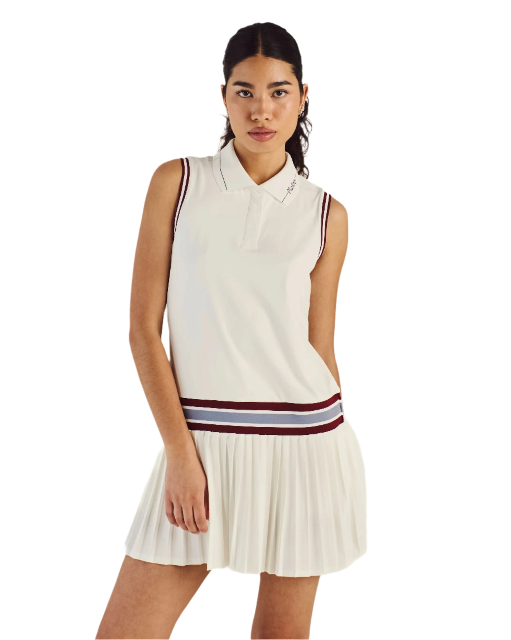 Malbon Golf – Bella Pleated Dress with Interior Shorts - Gallery Streetwear