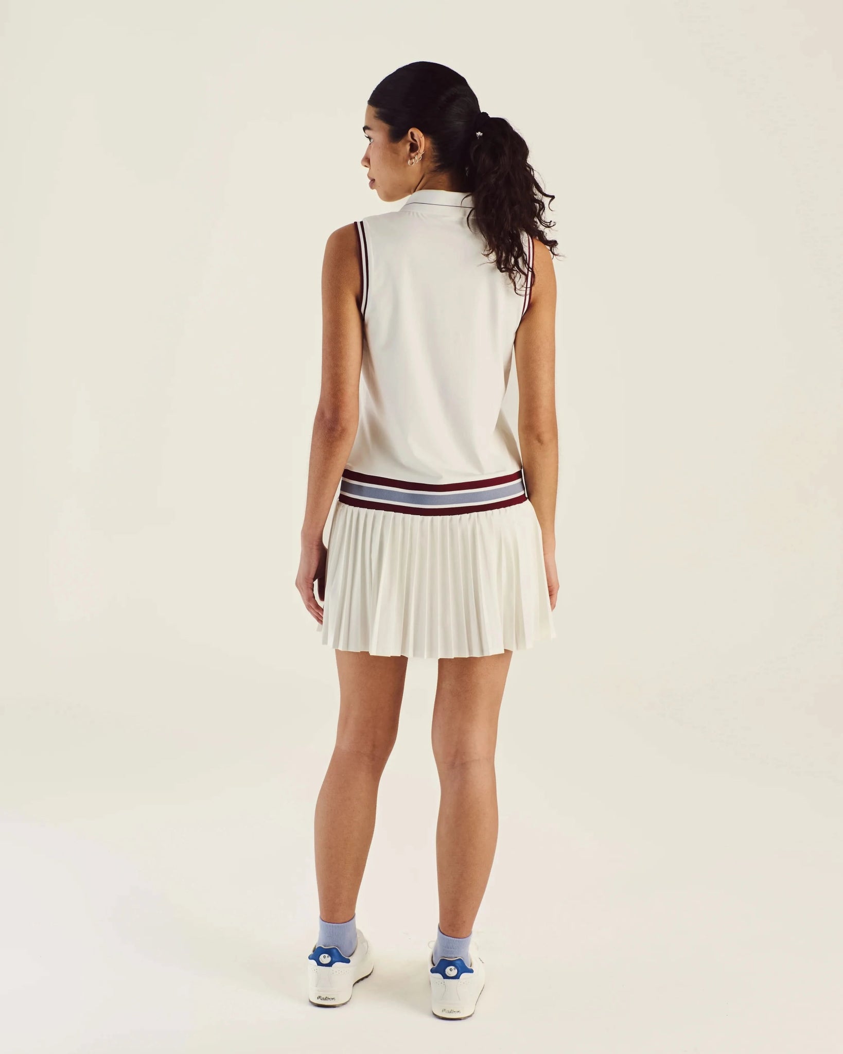 Malbon Golf – Bella Pleated Dress with Interior Shorts - Gallery Streetwear